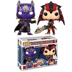 Pop! Games: Capcom Vs. Marvel: 2 Pack - Black Panther Vs Monster Hunter