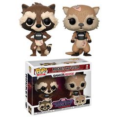 Pop! Games: Guardians Of The Galaxy: Telltale - Rocket & Lylla 2 Pack