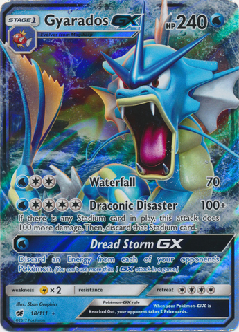 Gyarados GX - 18/111 - Ultra Rare