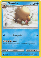 Piloswine - 20/111 - Uncommon