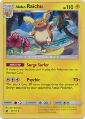 Alolan Raichu - 31/111 - Holo Rare