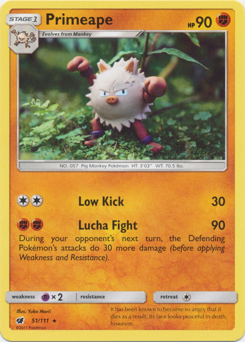 Primeape - 51/111 - Rare