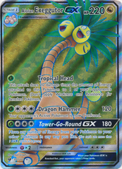 Alolan Exeggutor GX - 107/111 - Full Art Ultra Rare