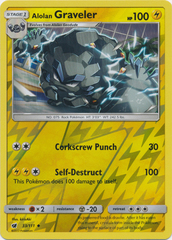 Alolan Graveler - 33/111 - Uncommon - Reverse Holo