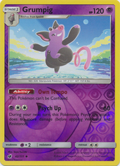 Grumpig - 42/111 - Uncommon - Reverse Holo