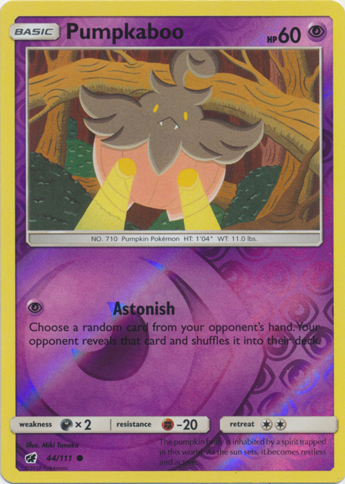 Pumpkaboo - 44/111 - Common - Reverse Holo