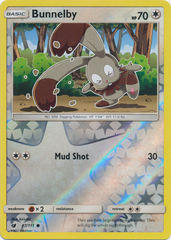 Bunnelby - 87/111 - Common - Reverse Holo