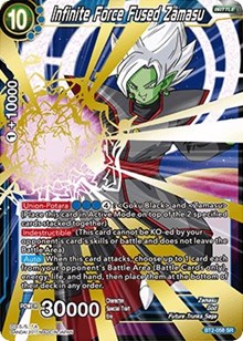 Infinite Force Fused Zamasu - BT2-058 - SR