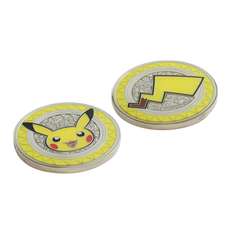 Pokemon - Premium Trainers XY Collection Metal Pikachu Coin