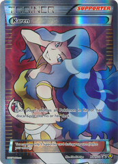 Karen (Alt Art) - XY177a - Premium Trainer's XY Collection