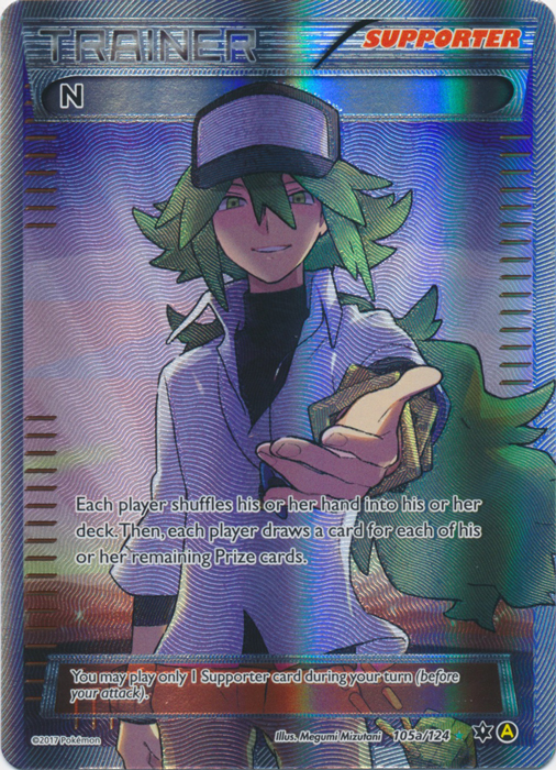 N (Alt Art) - 105a/124 - Premium Trainers XY Collection
