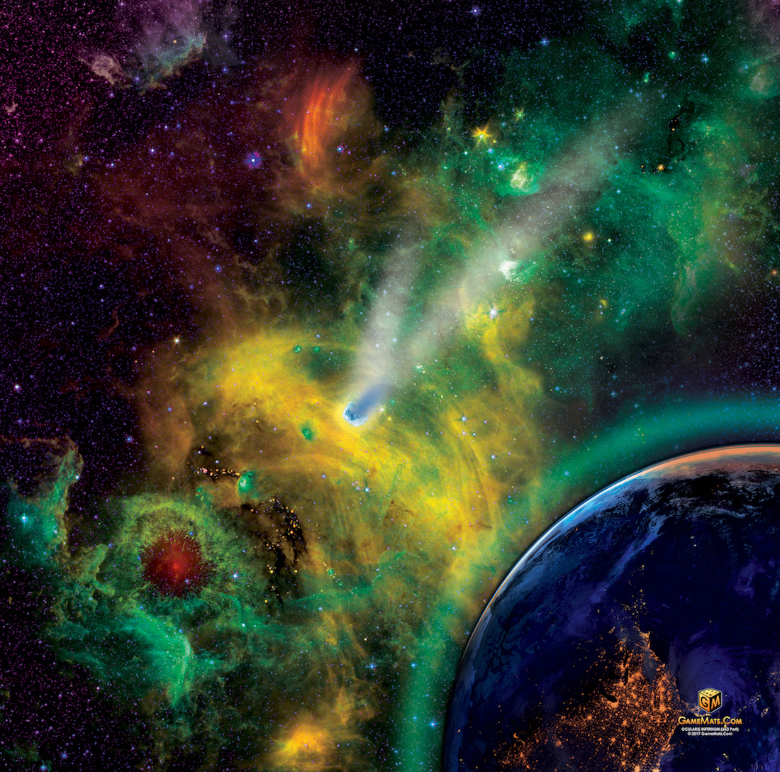 GameMats.Com  Ocularis Infernum Port  Space Mat 3x3