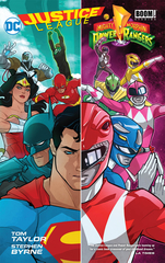 Justice League Power Rangers Hc