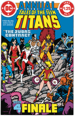 New Teen Titans The Judas Contract Dlx Ed Hc