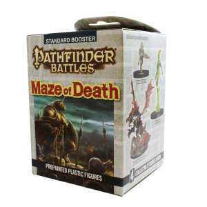 Pathfinder Battles Miniatures: Maze Of Death Booster Pack