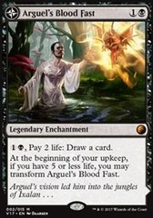 Arguel's Blood Fast // Temple of Aclazotz - Foil