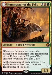 Huntmaster of the Fells // Ravager of the Fells - Foil