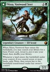 Nissa, Vastwood Seer // Nissa, Sage Animist - Foil