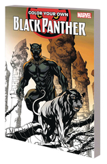 Color Your Own Black Panther Tp