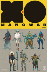 X-O Manowar (2017) #10 Cvr C 20 Copy Incv Char Dsn Rocafort