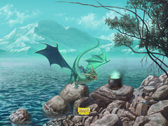 Dragon Shield Playmat - Limited Edition Mint - Bayaga