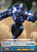 Cyan Pile Becoming a Shield - AW/S43-E092 - C
