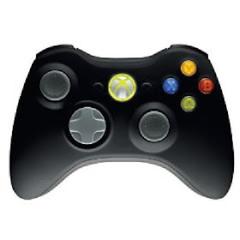 Black Xbox 360 Wireless Controller