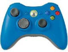 Blue Xbox 360 Wireless Controller