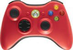 Red Xbox 360 Wireless Controller