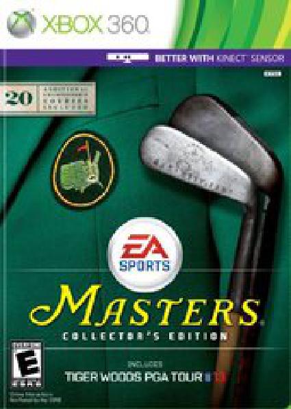 Tiger Woods PGA Tour 13 Masters Collectors Edition