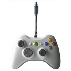 White Xbox 360 Wired Controller