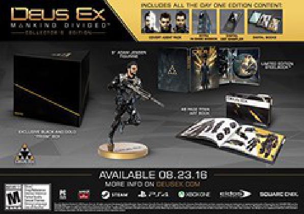 Deus Ex: Mankind Divided Collectors Edition