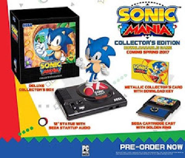 Sonic Mania Collectors Edition