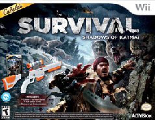 Cabelas Survival: Shadows Of Katmai w/ Gun