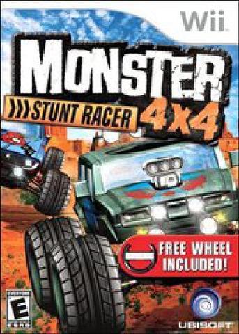 Monster 4x4: Stunt Racer with Racing Wheel