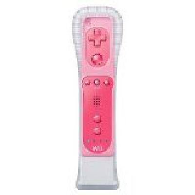 Pink Wii Remote MotionPlus Bundle