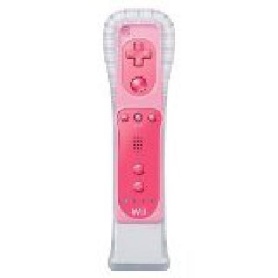 Pink Wii Remote MotionPlus Bundle