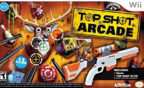 Top Shot Arcade with Top Shot Elite Gun Peripheral Top Shot Arcade with Top Shot Elite Gun Peripheral