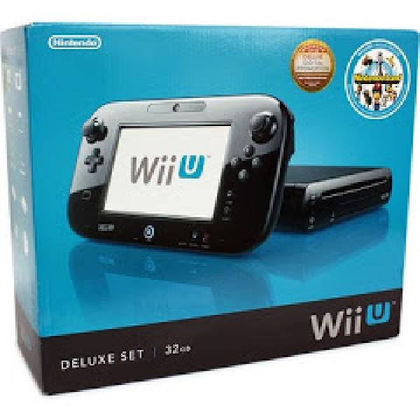 Wii U Console Deluxe Black 32GB