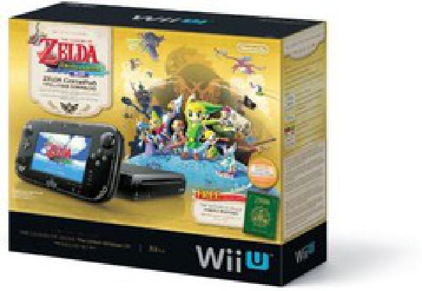 Wii U Console Deluxe: Zelda Wind Waker Edition