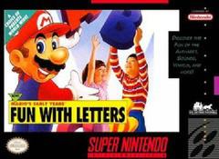 Mario's Early Years Fun with Letters (SNES)