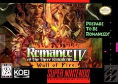 Romance of the Three Kingdoms IV Wall of Fire