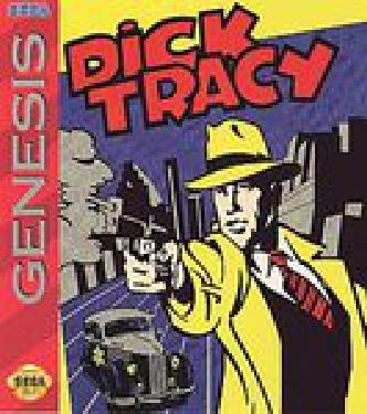 Dick Tracy for store Sega Genesis *CIB*