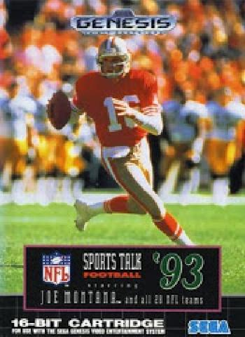 Sports Talk Football 93 Starring Joe Montana