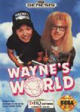 Wayne's World outlet for Sega Genesis