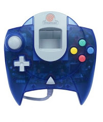 Blue Sega Dreamcast Controller