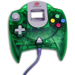 Green Sega Dreamcast Controller