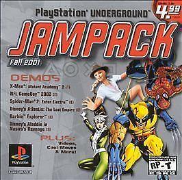 PlayStation Underground Jampack Fall 2001