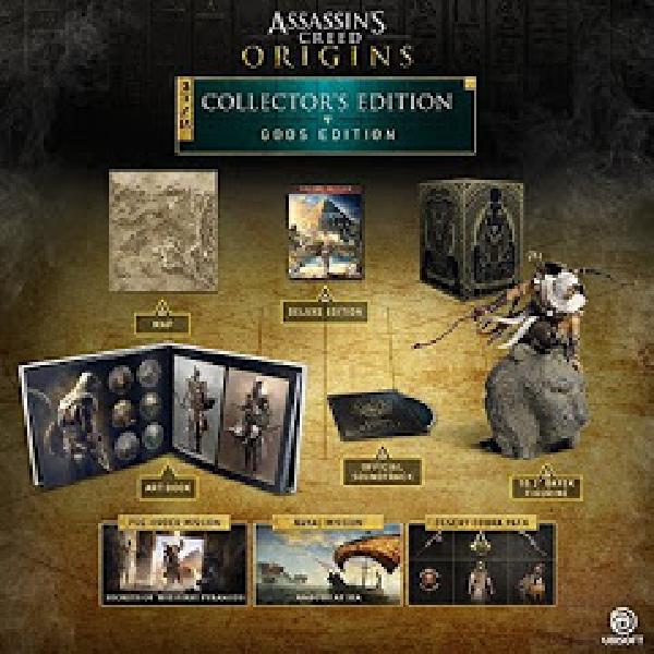 Assassins Creed: Origins Gods Collectors Edition