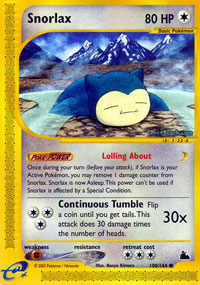 Snorlax - 100/144 - Common